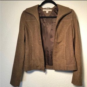 Tommy Hilfiger Women's Tweed Jacket Brown Small